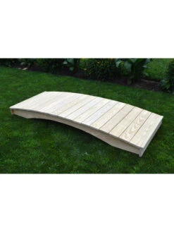 Plank Garden Bridge Unfinished 3' X 12' 6 Plank Garden Bridge Unfinished 3' X 12' -Deals Garden Decor Store 8613097 02v