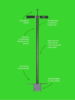 Yard Butler® Sod Plugger 7 Yard Butler® Sod Plugger -Deals Garden Decor Store 8613169 02v