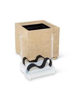 Self-Watering LavaStone® Modern Square -Deals Garden Decor Store 8613258 4193