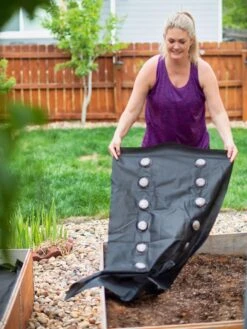 SeedSheets Organic Vegetable Garden, Serenity Flowers, 4' X 8' -Deals Garden Decor Store 8613295 10V