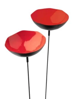 Red Poppy Sways, Set Of 5 -Deals Garden Decor Store 8613343 519