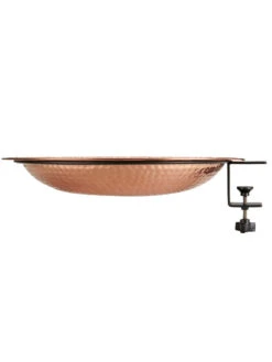 Pure Copper Bird Bath Deck Mount 10 Pure Copper Bird Bath Deck Mount -Deals Garden Decor Store 8613382 04v