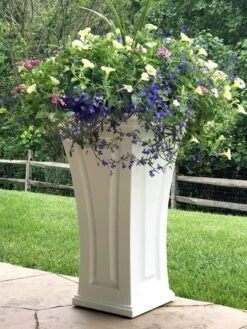 Cambridge Tall Planter, 28" Height -Deals Garden Decor Store 8613524 13V