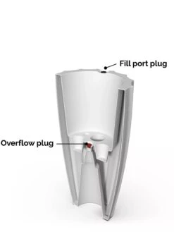 Sedona Tall Planter, 28" Height -Deals Garden Decor Store 8613525 08V