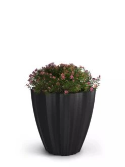 Sedona Round Planter, 18" Diameter -Deals Garden Decor Store 8613526 02V