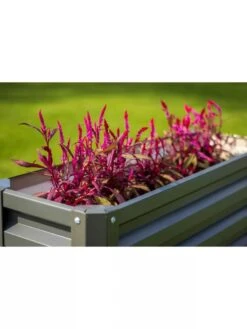 Metal Double Height Raised Garden Bed -Deals Garden Decor Store 8613688 03V 3 4