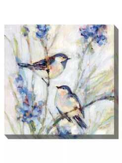 Meadow Blue No 2 Outdoor Wall Art -Deals Garden Decor Store 8614000 01V 3 4