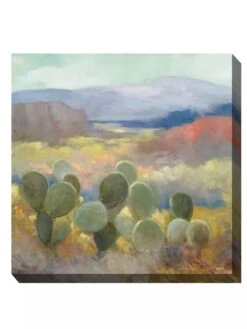 Desert Bluffs Outdoor Wall Art -Deals Garden Decor Store 8614002 01V 3 4