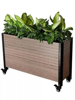 Mobile Deep Trough Planter -Deals Garden Decor Store 8614263 02V