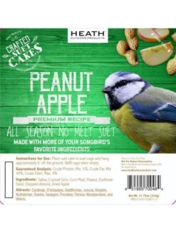 Peanut Apple Suet, 11.75 OZ, 12 Pack -Deals Garden Decor Store webimage 8613690 03V