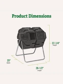 Dual Batch Composter Success Kit -Deals Garden Decor Store webimage Dual Compost Bin 2